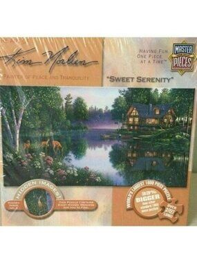 Puzzles Masterpieces Jigsaw Puzzles Sweet Serenity 70324 1000 Pcs Kim Norlie New